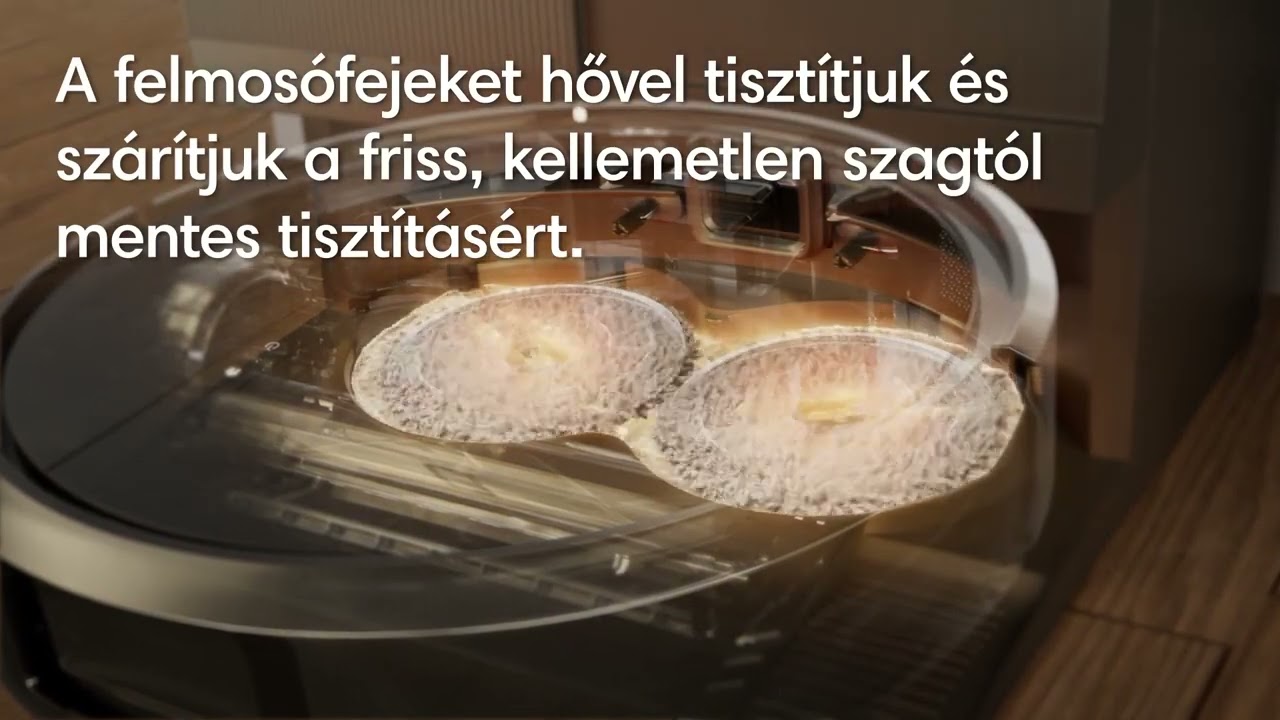 iRobot Roomba Plus 515 Combo + AutoWash dokkoló – robotporszívó felmosóval, forgó betétek és AutoWash állomás