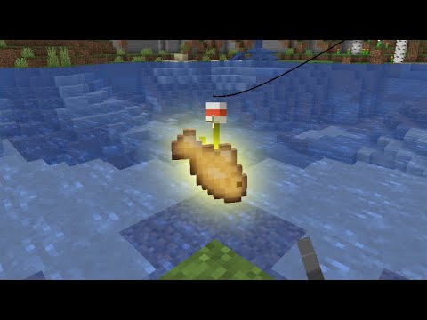 the rarest thing you can fish in minecraft