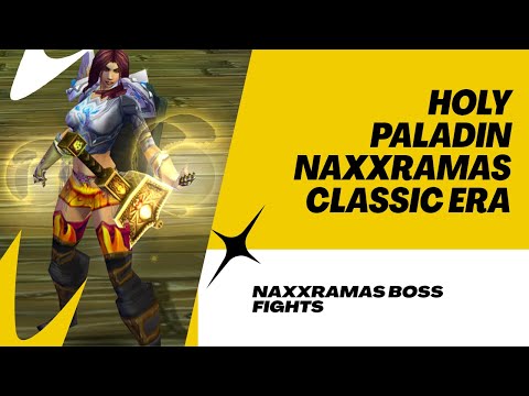 Holy Paladin Naxxramas Boss Fights – Classic Era WoW