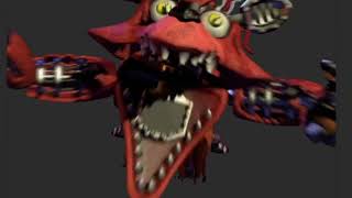 1 Hour of silence but foxy occasionally jumpscares you!