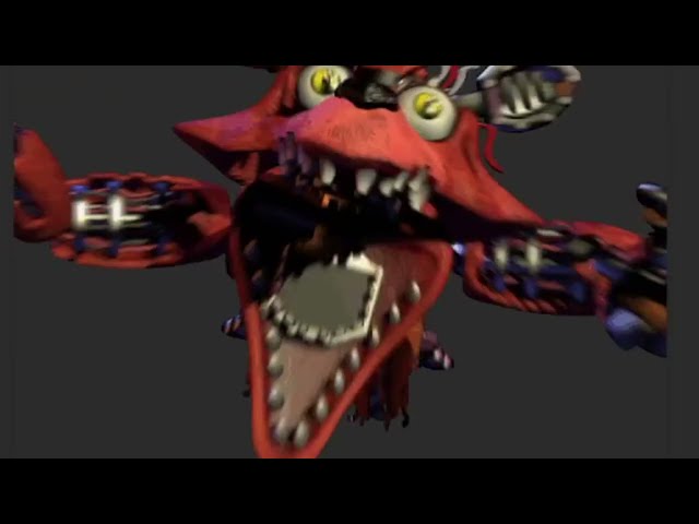 1 Hour of silence but foxy occasionally jumpscares you!