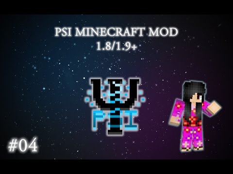 Tutorial PSI Minecraft Mod 1.8.9 / 1.9+ - Feitiços nível 5 números e nível 6 Fusão alternativa #04