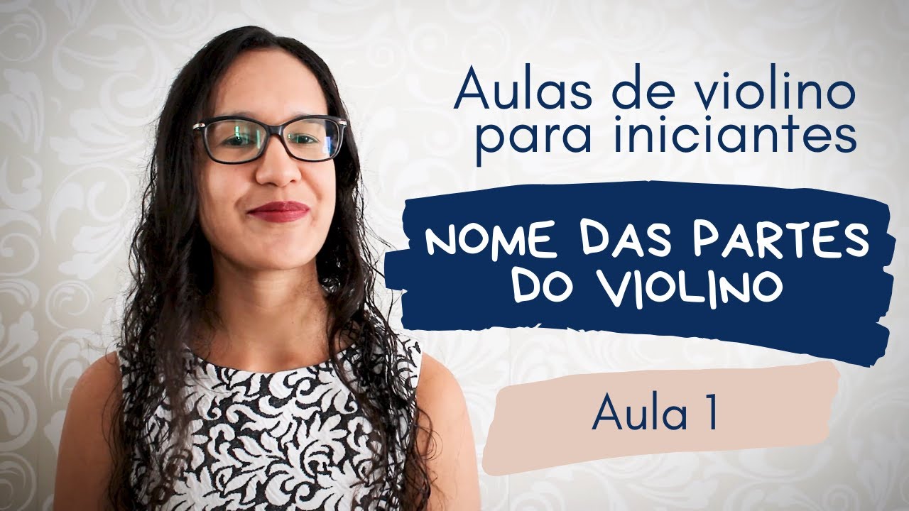 NOME DAS PARTES DO VIOLINO | Aula de violino para iniciantes (#1)