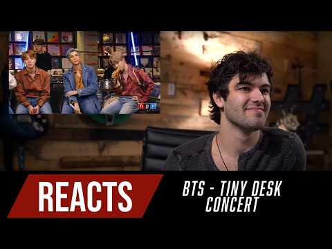 Producer Reacts to BTS Tiny Desk Concert