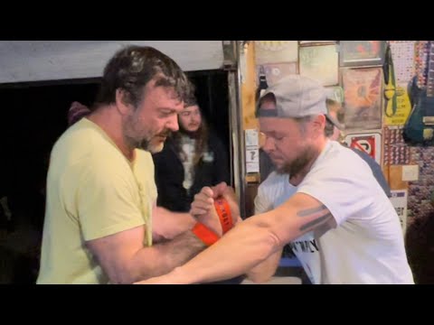 Devon Larrat - Crazy Tiger Farmer throws 180lbs + 1 ton of Chi at Champ #armwrestling #getstronger