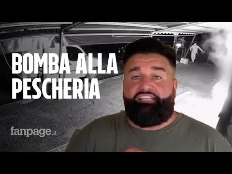 A bomb exploded at Peppe Di Napoli's fish shop in Pianura. The social media-savvy merchant said, ...