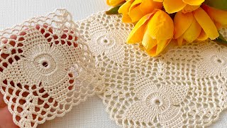 🌟New Design Crochet Motif✨ How to Make an Incredibly Beautiful Square Pattern