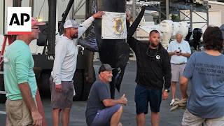 Man catches 1,260-pound blue marlin believed to be East Coast's largest catch