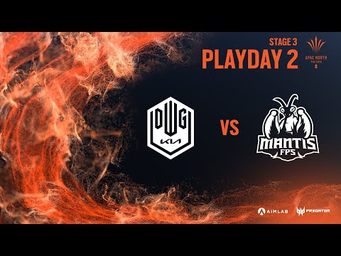 DWG KIA vs MANTIS FPS // Rainbow Six APAC League 2021 - North Division Stage 3 - Playday #2