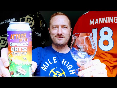 BREWS WITH BECK - Beer Review - Paperback Brewing - Attack of the Space Cats - Hazy IPA