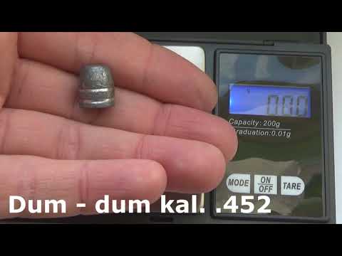 Ile gramów ważą kule i pociski do broni czarnoprochowej