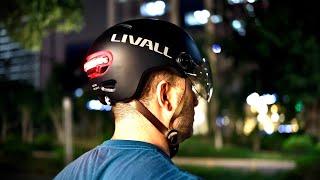 Livall L23 helmet review with light and fall detection