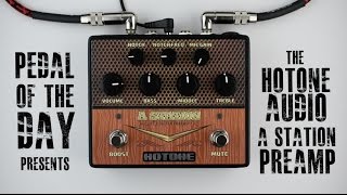 Video thumbnail for Hotone Audio A Station Acoustic Preamp / D.I. by Pedal of the Day