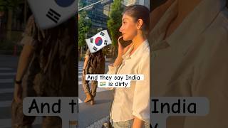 Download lagu 🇰🇷🇮🇳And they say india is dirty ? #korea  #dailyshorts #kpop mp3