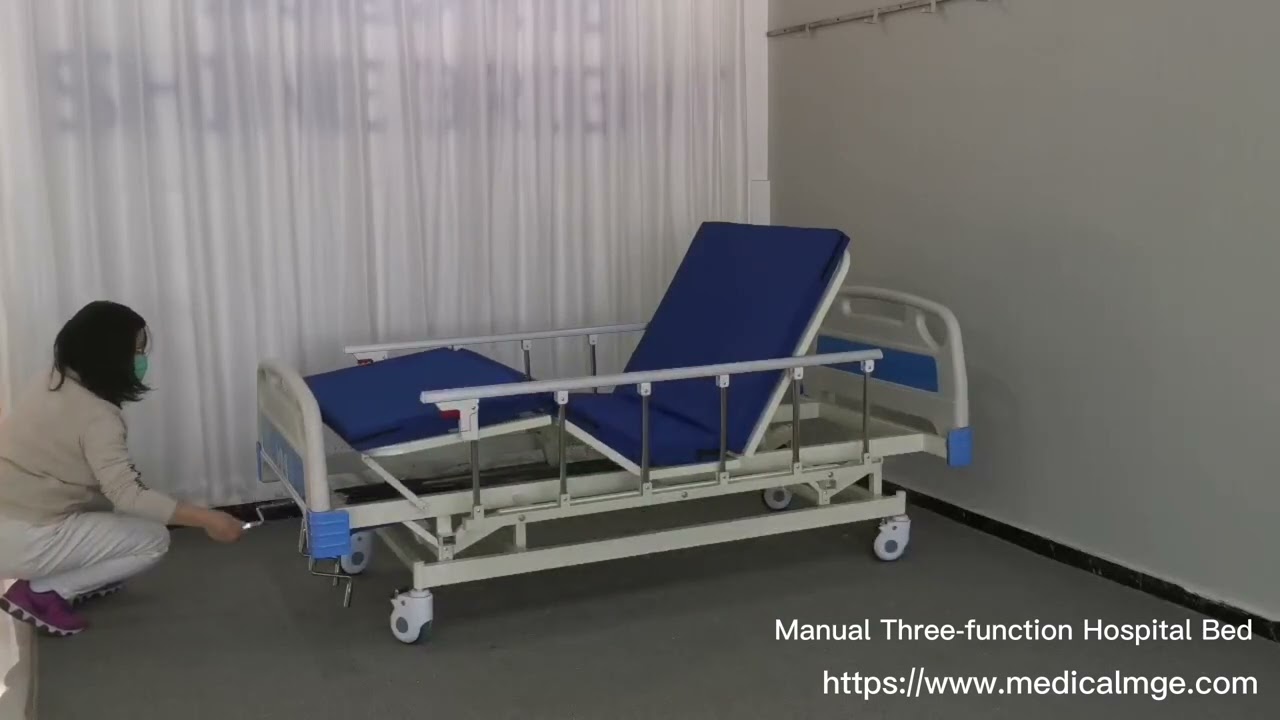 Manual Three function Hospital Bed