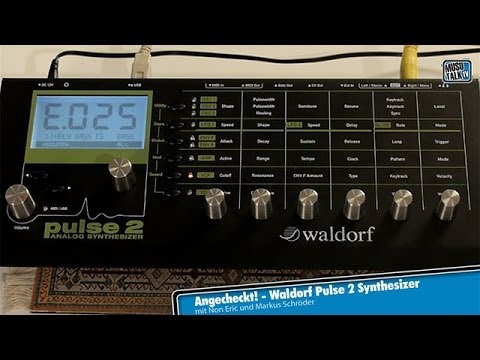 Test - Waldorf Pulse 2 Analogsynthesizer - deutsch