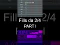 2 4 Fills In FL Studio 21 Channel Rack