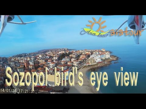 Bulgaria travel - Sozopol bird's eye view