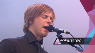 Interpol - C&#39;mere Live at Glastonbury 2005 HD
