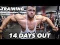 BODYBUILDING MOTIVATION - REGAN GRIMES 14 DAYS OUT | GROW A BIG CHEST