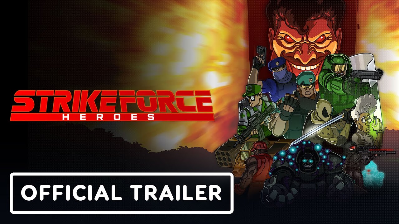Strike Force Heroes - Official Console Release Date Trailer