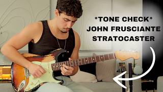 Video thumbnail for John Frusciante Fender Stratocaster | Tone Demo (No Talking) by RUSSO