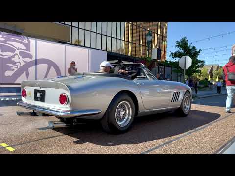 1967 Ferrari 275 GTB/4S NART Spyder - Start Up, Exhaust, and Drive