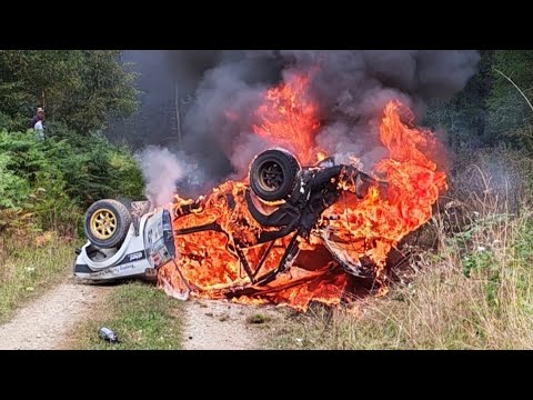 Trackrod Rally Yorkshire 2026 - HUGE CRASH, FIRE + ACTION