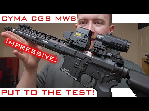 EMG / CYMA Noveske N4 CGS MWS - The Jaeger Test