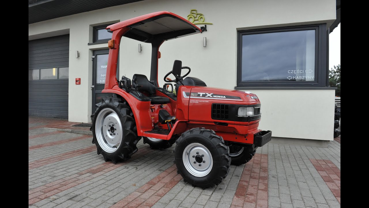 Honda TX20 4X4 20KM japoński mini ciągnik www.TRAKTOR.com.pl