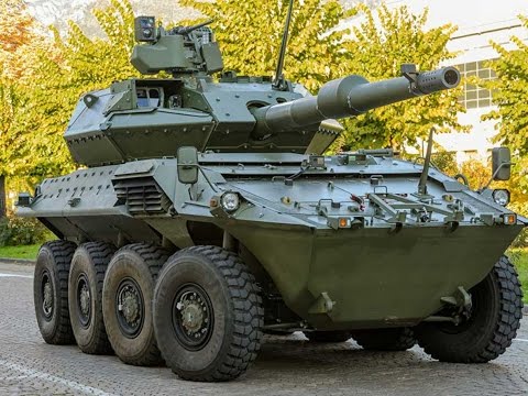 Centauro II 120105 MGS 8X8 Armoured Vehicle by CIO | 480p |