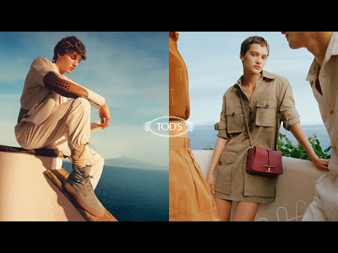 Under The Italian Sun - A Morning Folly: Tod's Pre Spring 2022 Advertising Campaign