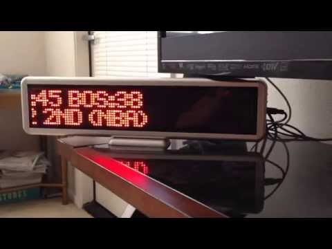 LED Ticker Display - Light Emitting Diode Ticker Display Latest Price ...