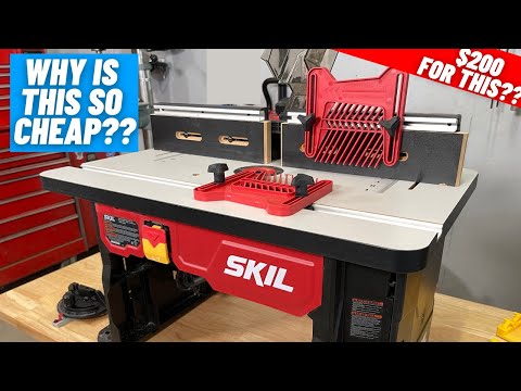 Do You Have To Spend $400+ To Get A Good Router and Table Combo  ||  Skil RT1323-01