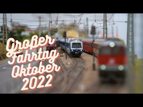 H0 Modelleisenbahn - Großer Fahrtag Oktober 2022