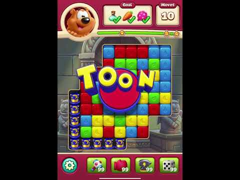 TOON BLAST Levels 2801 - 2807 [No Boosters]