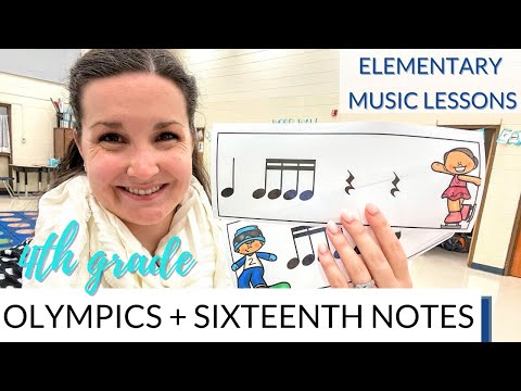 Olympic Themed Lessons + Sixteenth Notes in 4th Grade || WHAT I'M TEACHING S2 EP 25
