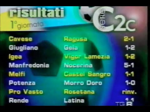 Potenza - Morro d'oro (1-0) 2004 05 - 1°giornata C2