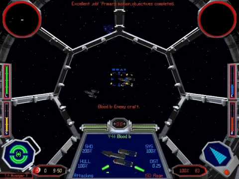 Lets play X-Wing Vs Tie Fighter - Imperial Mission 5 Part 2 - Destroy Rebel Factory