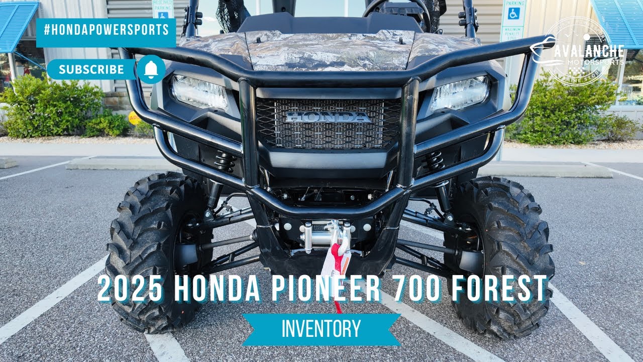 2025 Honda Pioneer 700 Forest walkthrough &mdash; Avalanche Motorsports