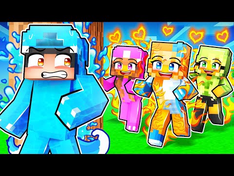Omz Water LOVE CURSE in Minecraft!