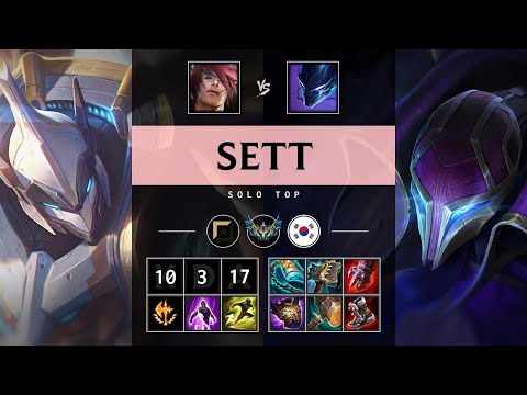 Sett Top vs Nocturne - KR Challenger Patch 25.06