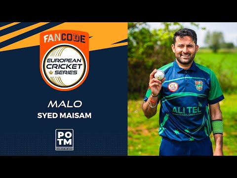 POTM: S.Maisam - FIG vs MAL | Highlights | FanCode ECS Portugal, Day 2 | ECS22.031
