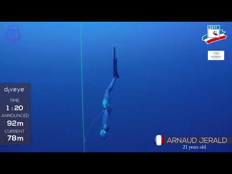 Arnaud Jerald / -92m CWT-Bi / New national record / Bronze medal / European championship