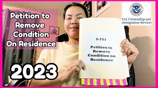 I751|Petition to Remove Condition on Residence 2023|10 years green card|Documents I sent to USCIS