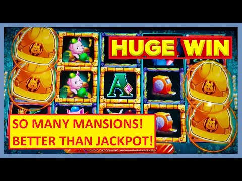 FIRST $20/SPIN → BONUS!! Huff' N' More Puff Slot - BETTER THAN JACKPOT!