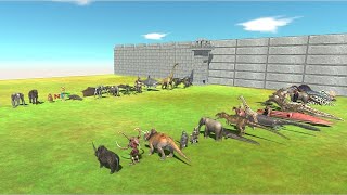 First boss vs 2nd boss and 3rd boss - Animal Revolt Battle Simulator