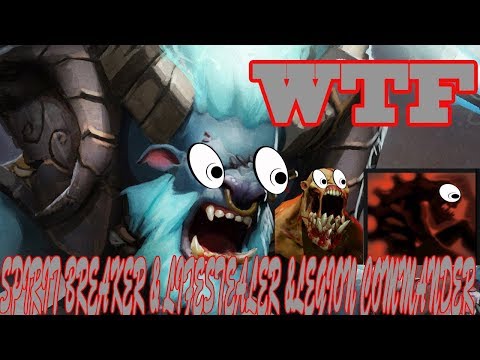 dota to 2 WTF SPIRIT BREAKER & LIFESTEALER &LEGION COMMANDER
