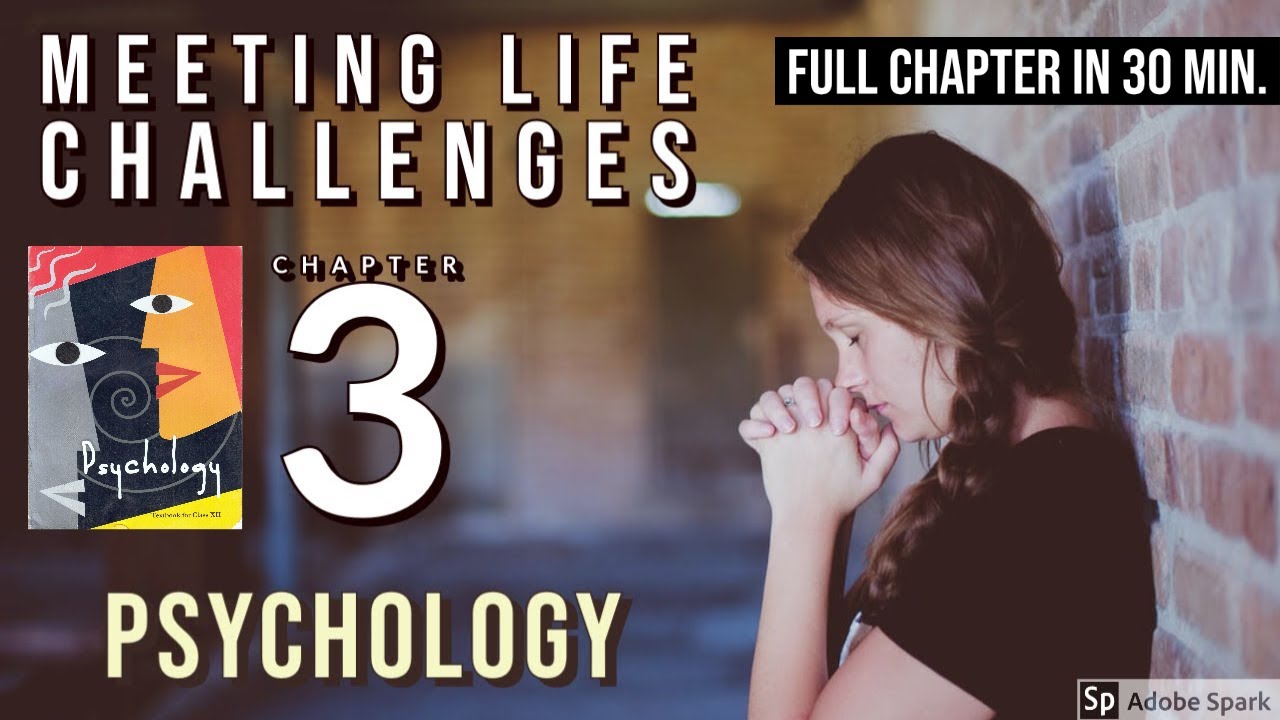 Chapter 3 | Class 12th Psychology | Meeting Life Challenges | Explained PPT | Stress & management
