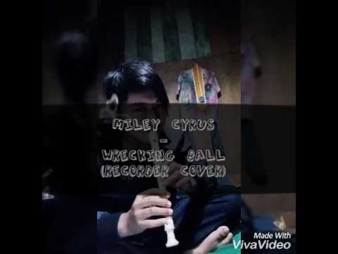 Wrecking Ball (Miley Cyrus) Recorder Cover by Xoenz